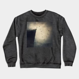 unfold your wings in flight Crewneck Sweatshirt